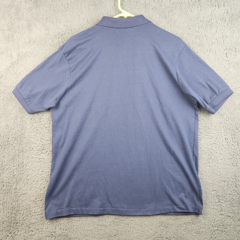 Vintage 90's Pepsi Promo Polo Shirt Mens Extra Large Navy Blue USA Made Beverage - Picture 2 of 9